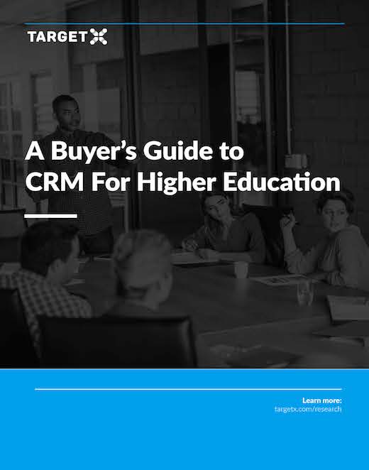 A buyer's guide to crm for higher education
