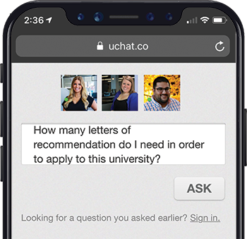 Connect Prospects To Admissions Officers With Uchat - Targetx